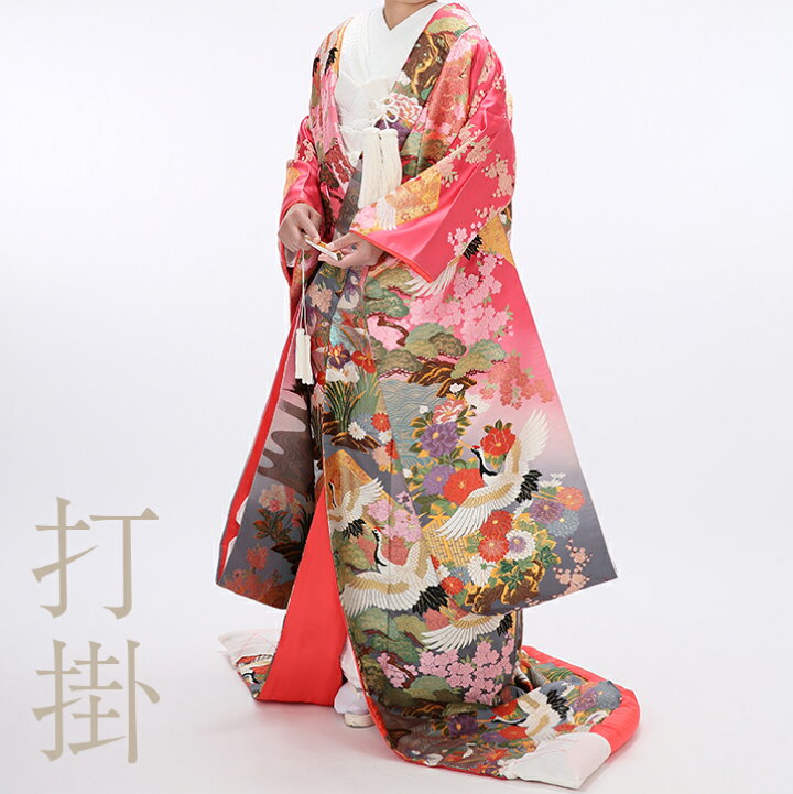 色打掛新婦 結婚式 花嫁 挙式鶴 - 白無垢・色打掛