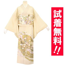 【試着無料】【色留袖 レンタル】桂由美/古都の春 808番 フルセットレンタル 往復送料無料 色留袖レンタル レンタル 色留袖 結婚式 試着OK 正絹 五つ紋 髪飾り かんざし フリーサイズ 【irf】