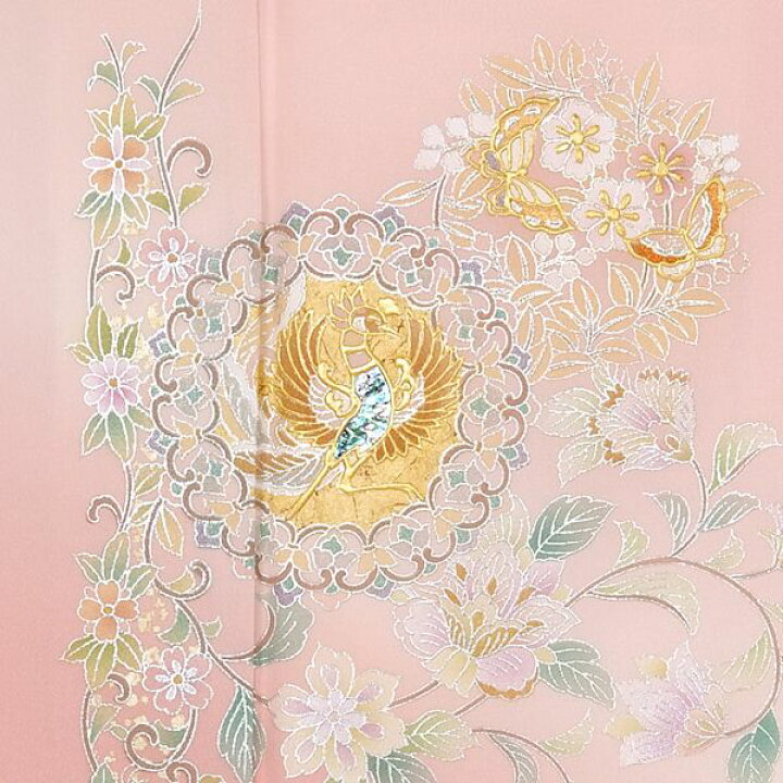 楽天市場】色留袖レンタル フルセット【レンタル】「E177 ピンク 唐花 