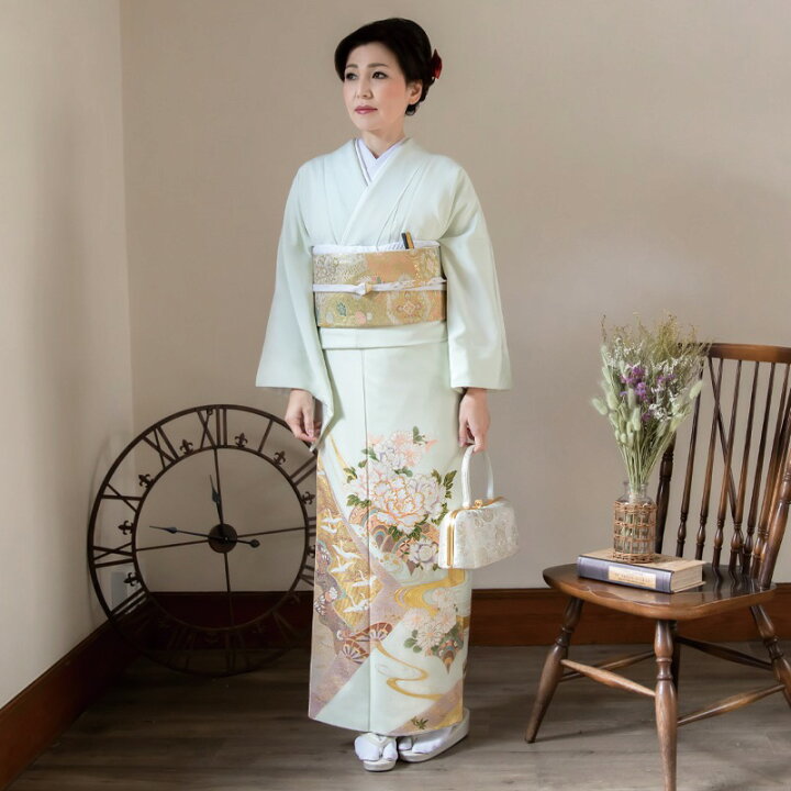 楽天市場】色留袖レンタル フルセット【レンタル】桂由美「E254 琳派 