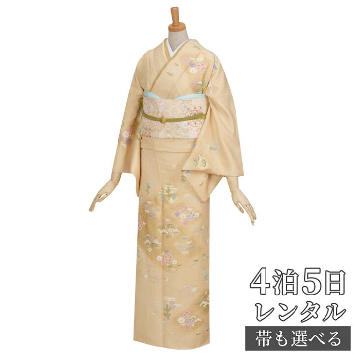 楽天市場】訪問着 レンタル 着物レンタル レンタル着物 着物 訪問着  
