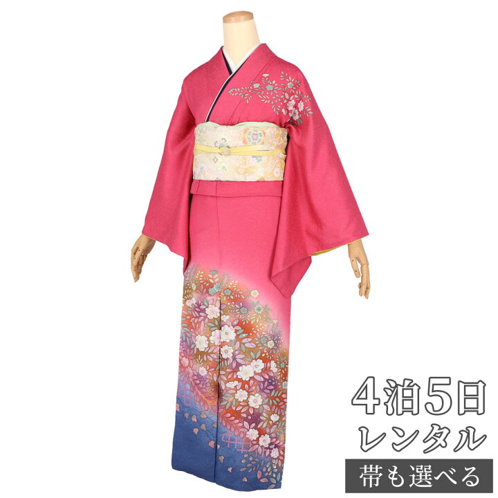 楽天市場】訪問着 レンタル 着物レンタル レンタル着物 着物 訪問着 