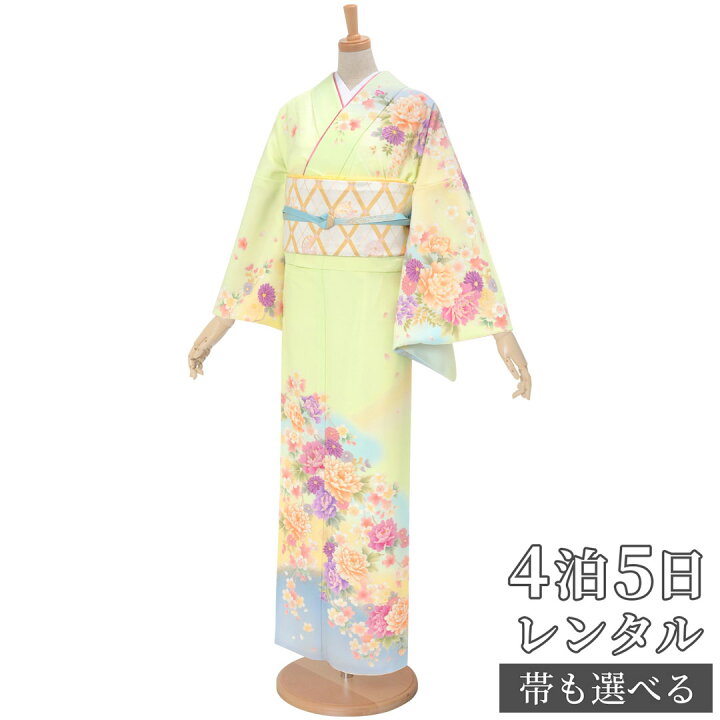 楽天市場】訪問着 レンタル 着物レンタル レンタル着物 着物 訪問着  