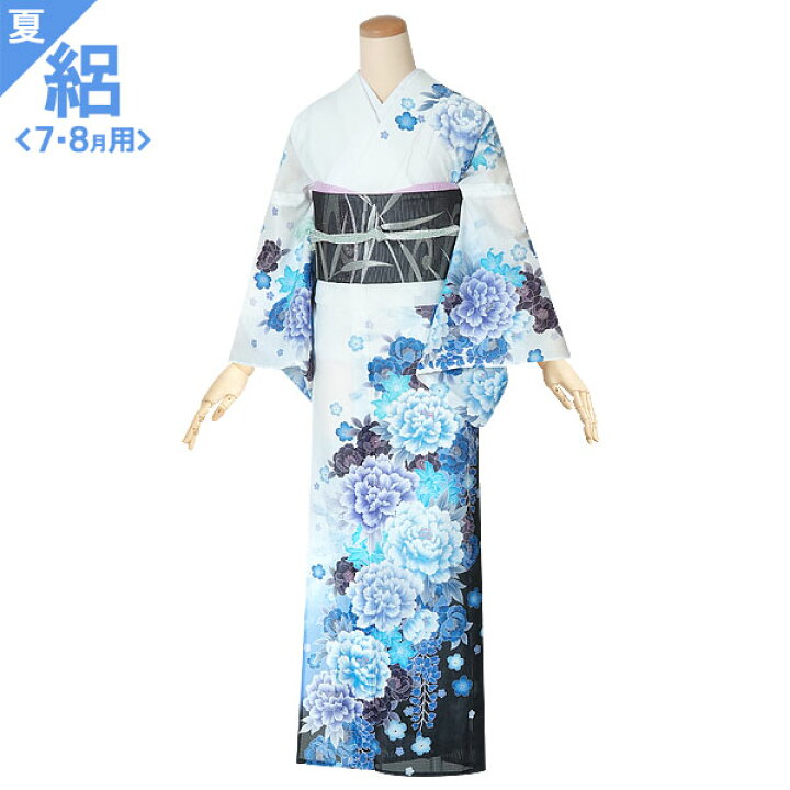 楽天市場】絽【レンタル】【夏用】訪問着 レンタル 着物レンタル 