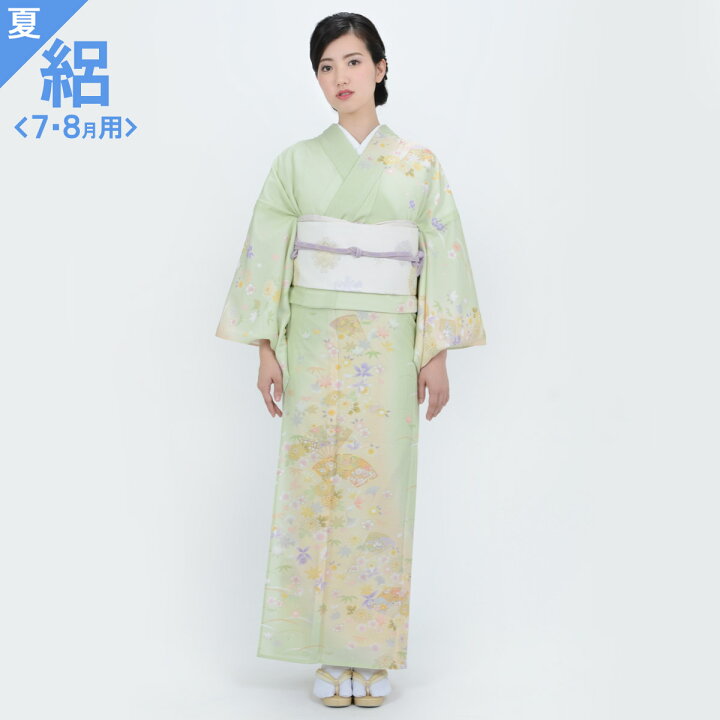 楽天市場】絽【レンタル】【夏用】訪問着 レンタル 着物レンタル 