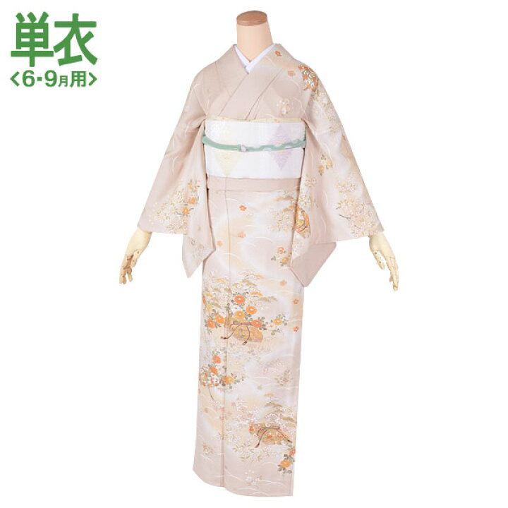 楽天市場】単衣【レンタル】【夏用】訪問着 レンタル 着物レンタル 