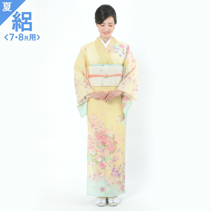 楽天市場】絽【レンタル】【夏用】訪問着 レンタル 着物レンタル 