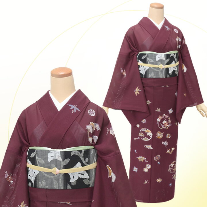 楽天市場】絽【レンタル】【夏用】訪問着 レンタル 着物レンタル 