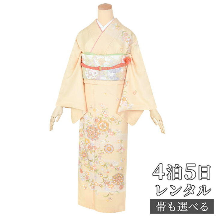 楽天市場】訪問着 レンタル 着物レンタル レンタル着物 着物 訪問着 