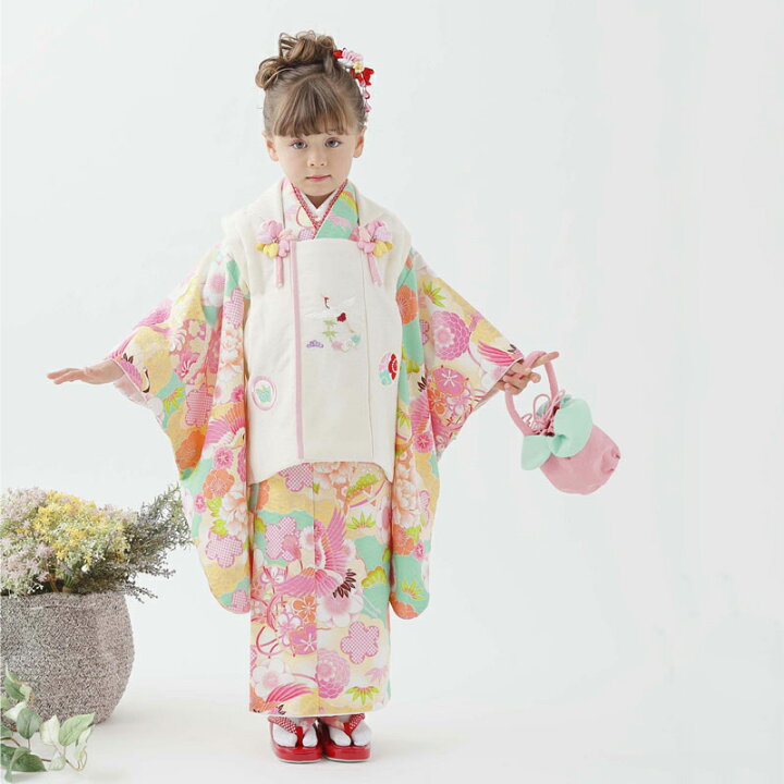楽天市場】【レンタル】[七五三 着物 3歳 レンタル 女の子] 三歳 