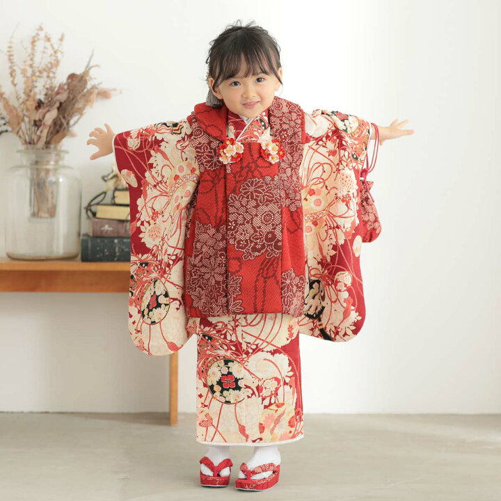 楽天市場】【レンタル】[七五三 着物 3歳 レンタル 女の子] 三歳 