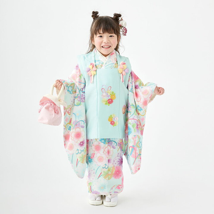 楽天市場】【レンタル】[七五三 着物 3歳 レンタル 女の子] 三歳 