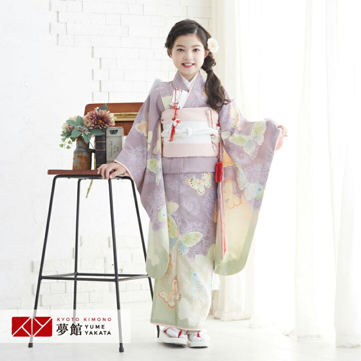 Jillstuart レンタル 7歳の七五三 女の子 四つ身 着物 帯 フルセット 貸衣装 七歳 ジルスチュアート ベージュ B1ap7245 和装通販 きものレンタル 西織 通販 着物帯 Cmwe It