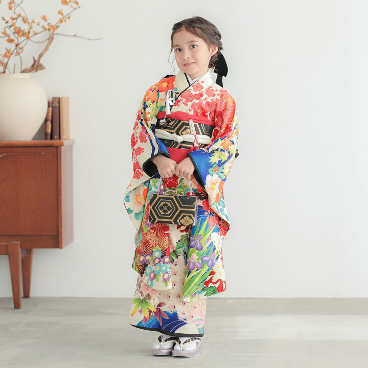 楽天市場】【レンタル】753 七五三 着物 7歳 フルセット 女の子 