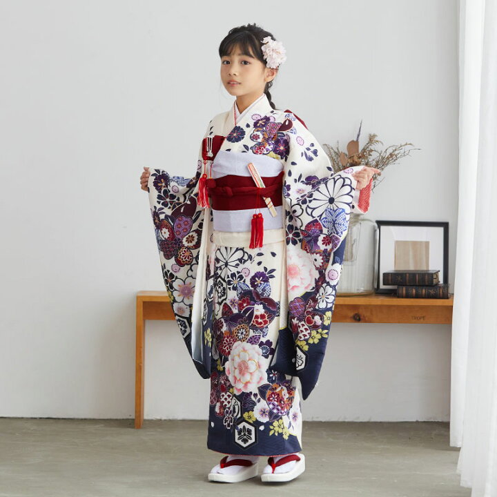 楽天市場】【レンタル】753 七五三 着物 7歳 フルセット 女の子 