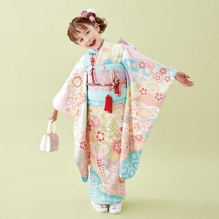 楽天市場】【レンタル】753 七五三 着物 7歳 フルセット 女の子 