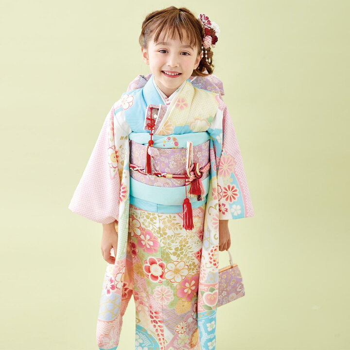楽天市場】【レンタル】753 七五三 着物 7歳 フルセット 女の子 