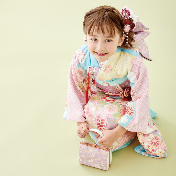 楽天市場】【レンタル】753 七五三 着物 7歳 フルセット 女の子  