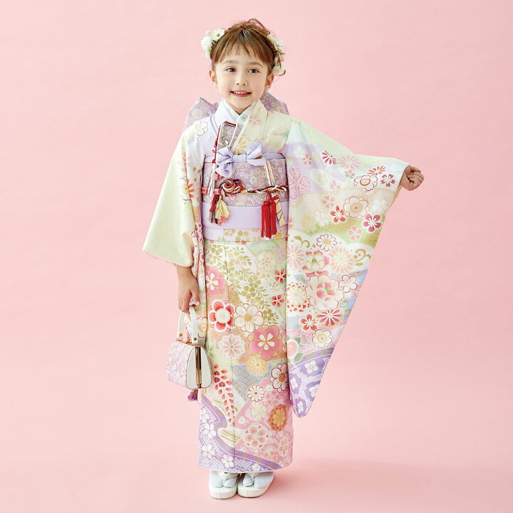 楽天市場】【レンタル】753 七五三 着物 7歳 フルセット 女の子 