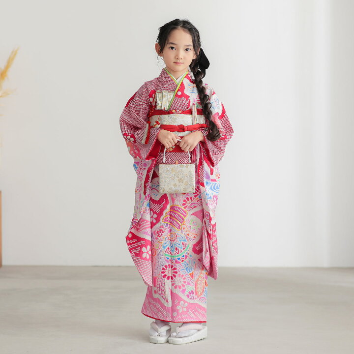 楽天市場】【レンタル】753 七五三 着物 7歳 フルセット 女の子 