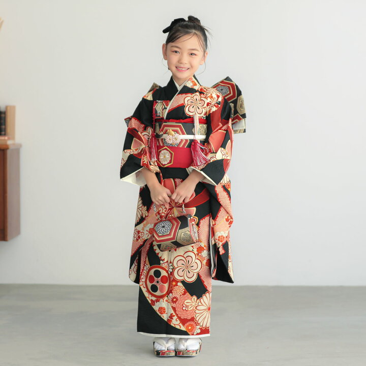 楽天市場】【レンタル】753 七五三 着物 7歳 フルセット 女の子 
