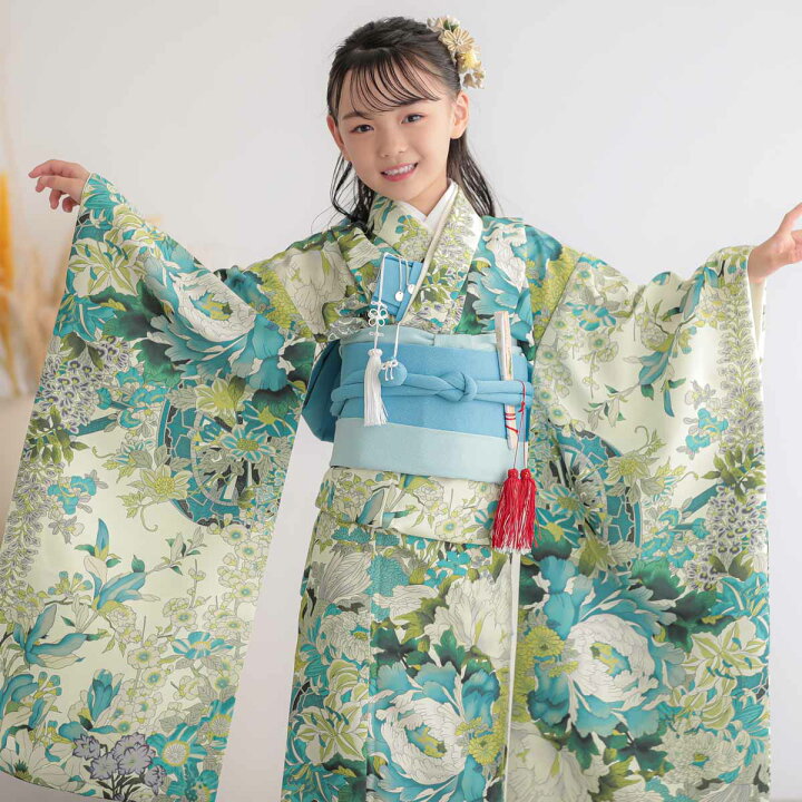 楽天市場】【レンタル】753 七五三 着物 7歳 フルセット 女の子 