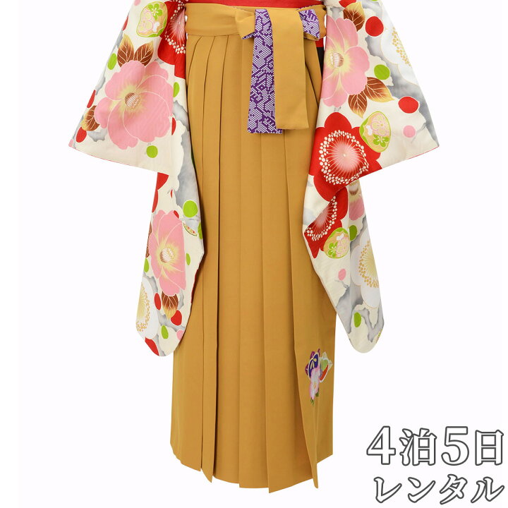 楽天市場】【レンタル】(単品)：PP203-M [金茶系×椿と橘]卒業式 振袖 