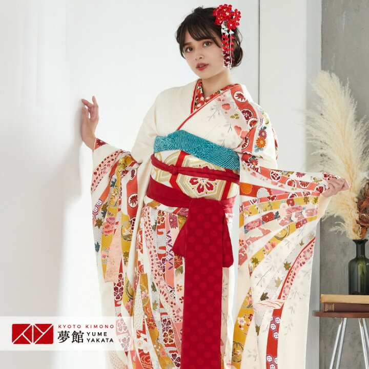 楽天市場】【振袖 レンタル】 結婚式 結納R1946 正絹 白 吉祥熨斗目に 