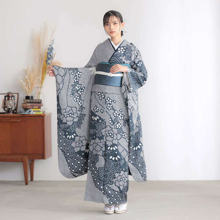 楽天市場】成人式早割クーポン10％オフ【振袖 レンタル】RS2181 正絹 