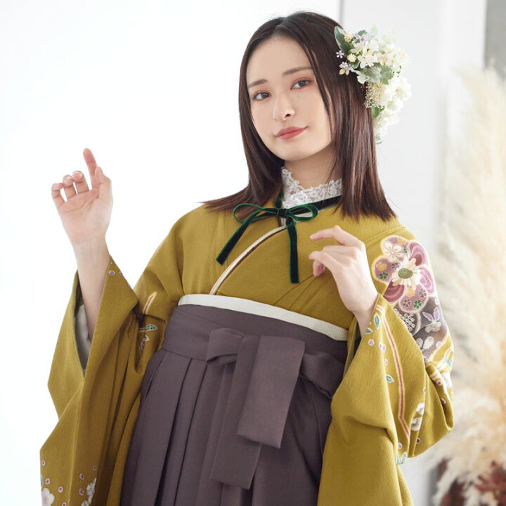 楽天市場】【レンタル】袴 レンタル 卒業式 女 袴セット 振袖＆袴 