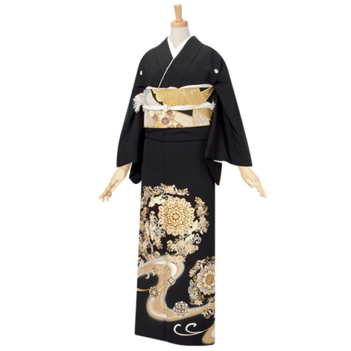 楽天市場】【レンタル】留袖 レンタル kansai「T075 金駒刺繍唐華文と 