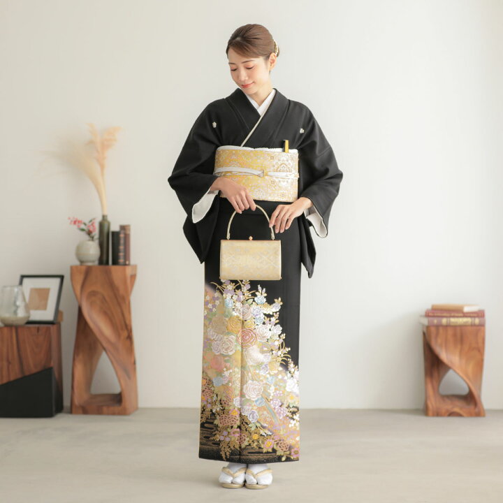楽天市場】【レンタル】留袖 レンタル 桂由美「T351 薔薇とリボン
