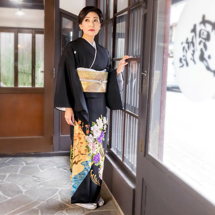 正絹 留袖 T301 チャペル フルセット ホテル式場 五つ紋 和婚 和服 和装婚 女性 往復送料無料 披露宴 新婦姉妹 母親着物 着物レンタル 祖母 神社 第一礼装 結婚式 親族 貸衣装 貸衣裳 61 Off 着物レンタル