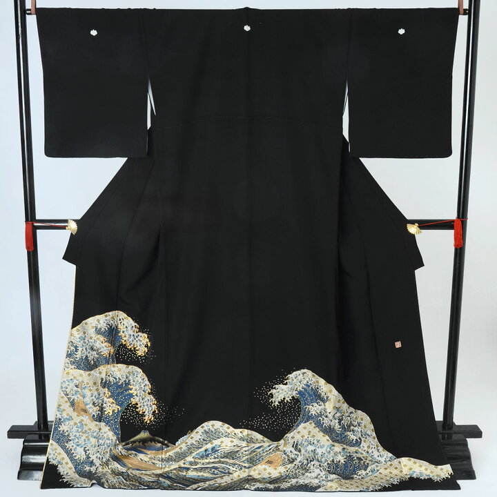 楽天市場】【レンタル】留袖 レンタル 桂由美「T366 北斎 浮世絵