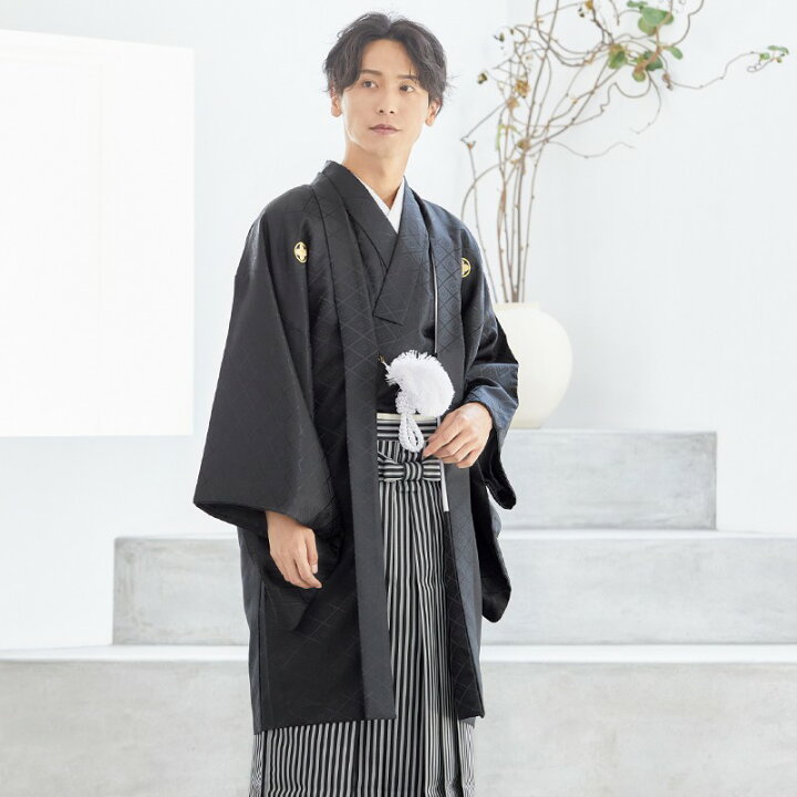 楽天市場】【レンタル】卒業式 袴レンタル 男 紋付 羽織袴〔Y001-Y180  
