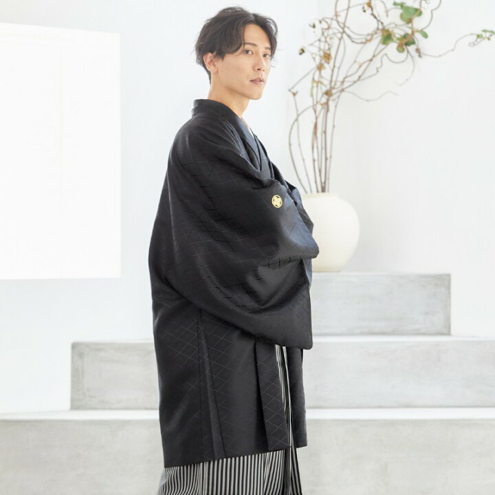 楽天市場】【レンタル】卒業式 袴レンタル 男 紋付 羽織袴〔Y001-Y165 