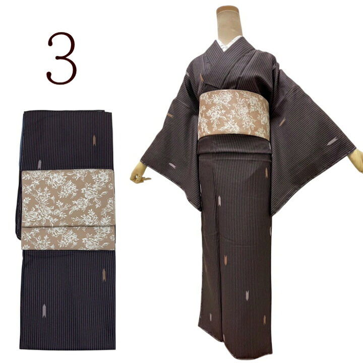 楽天市場】【8月末迄限定☆ポイント10倍】着物セット 福袋 2点セット 