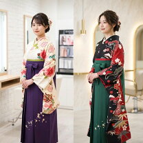 楽天市場】袴 卒業式 桜刺繍 紫の通販