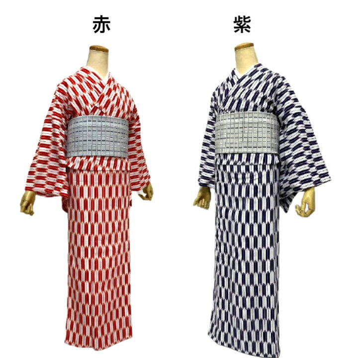 楽天市場】単衣の着物小紋【矢羽模様】の洗える着物 プレタ着物 女性用 