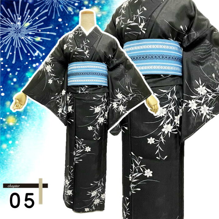 楽天市場】【着付けかんたん】夏の着物 セパレート仕立て納品 夏の着物 