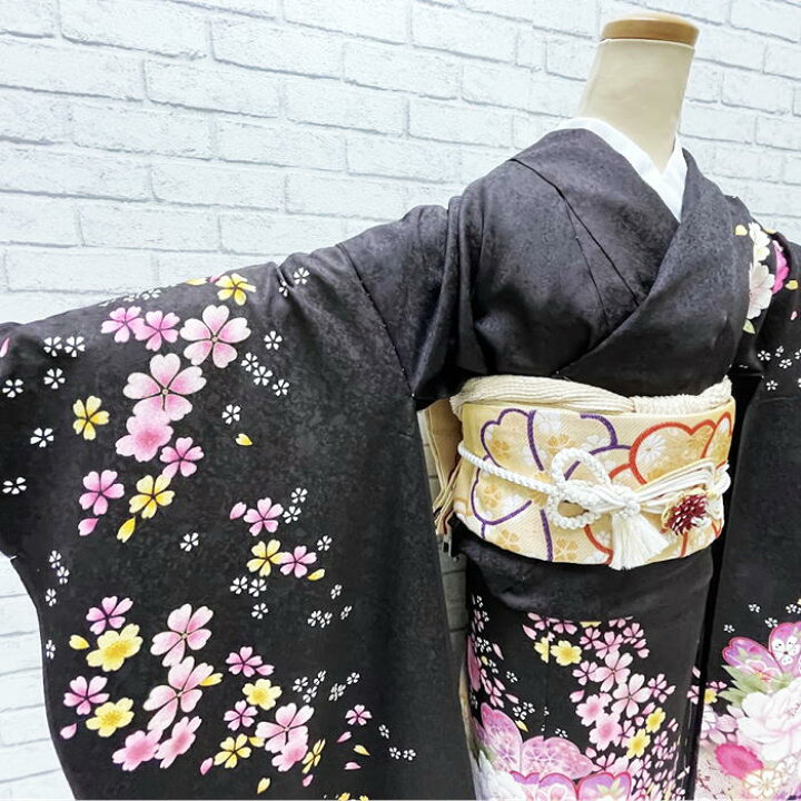 楽天市場】振袖 高級 正絹 晴れ着 絹100パーセント 未仕立てになっ 