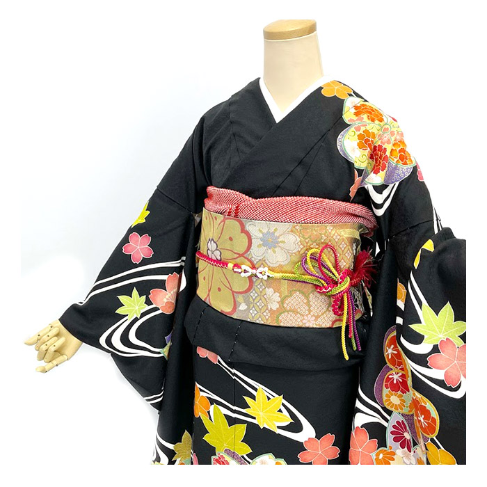 振袖 高級 ブランド 正絹 千總 振袖 最高級 晴れ着 絹１００パーセント 未仕立てになっております 希望の場合 お仕立てします ふりそで ちそう  千そう 高級振袖 日本 友禅 京友禅 伝統 老舗 ふりそで ちそう | kimono5298