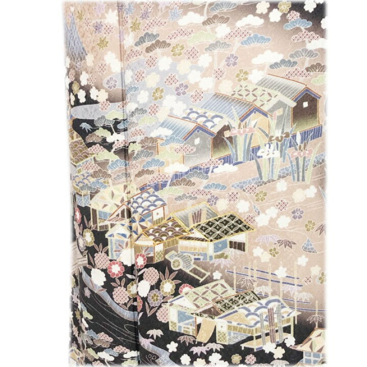 楽天市場】訪問着 正絹 茶屋辻 仕立て上がり 新品 販売 単品販売 染め 