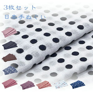 手ぬぐい 3枚セット ハンカチ 伝統古典柄 日本手拭い 日本製手ぬぐい 江戸柄てぬぐい ハンカチ 洗顔タオル 綿 ふきん 粗品 ポイント消化