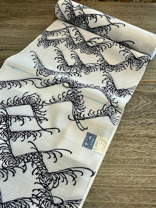 楽天市場】竺仙 反物 浴衣 【49500円→38500円】綿絽 本染め 注染染め  
