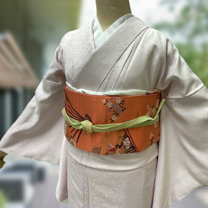 楽天市場】《高級色無地セット》 色無地 着物セット Lサイズ 全部揃っ  