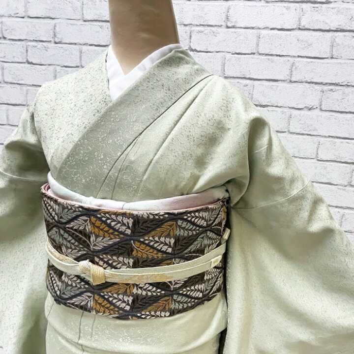 楽天市場】高級 色無地 着物セット 全部揃って一式セット 【着物 袋帯 
