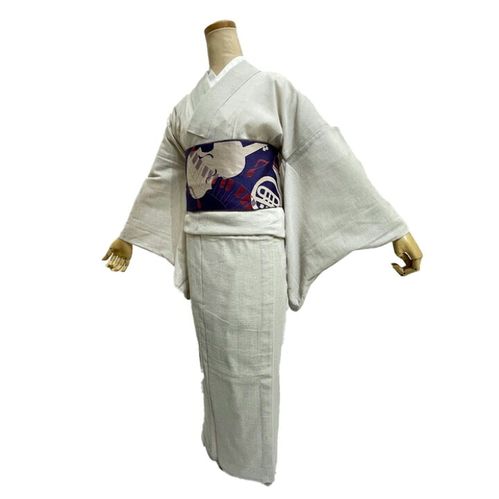 楽天市場】着物 夏着物 オーガニックコットン 単品【オーガニック 自然 