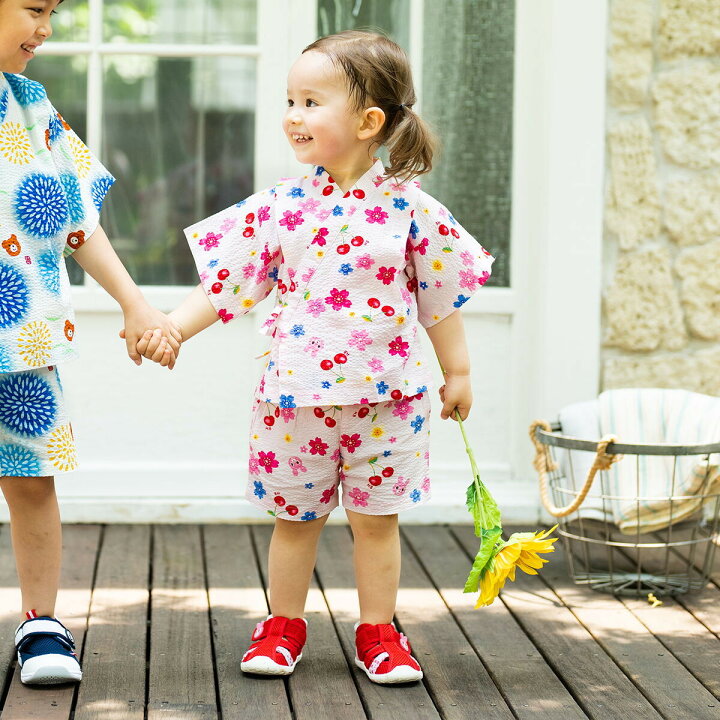 Sale 87 Off 浴衣 甚平 女の子 100 Tech Muhoko Org