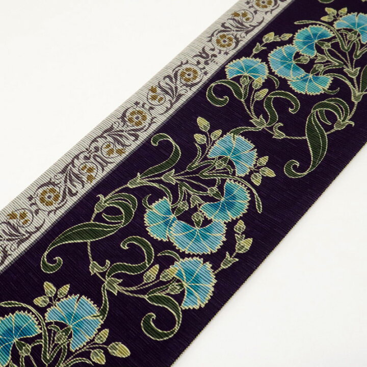 楽天市場】【新品】『召しませ華』半幅帯 リバーシブル 撫子 